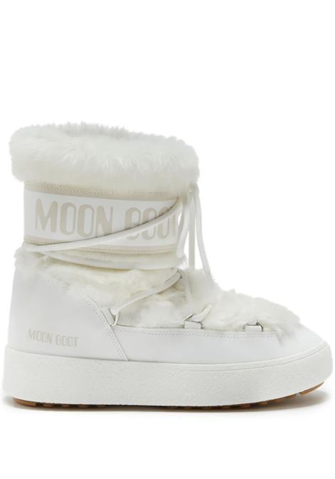 itrack faux fur wp boots woman white MOON BOOT | 80D2450130A001